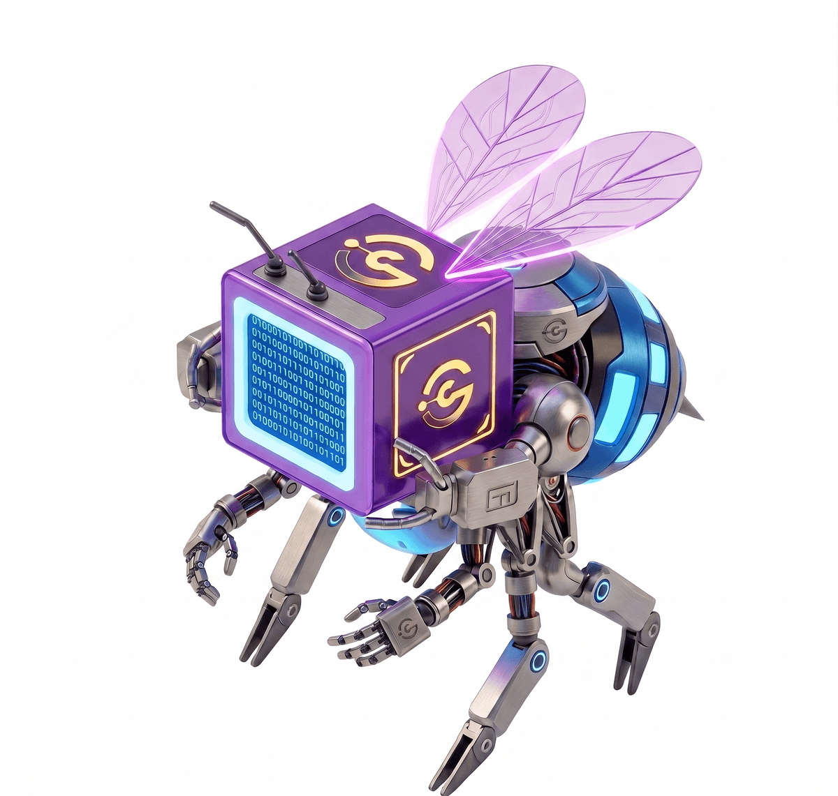 Robotic bee mascot