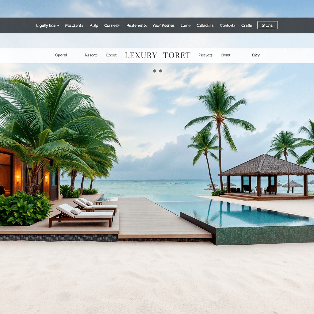 Resort Premium website